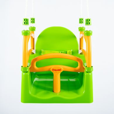 Іграшка для дітей "Качеля" 33*40*38см. Зелена DOLONI - 3
