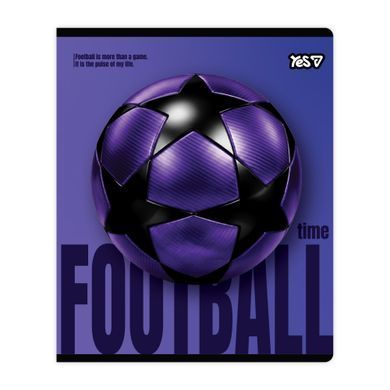 Тетрадь ученическая Yes Football А5 18 листов клетка - 5