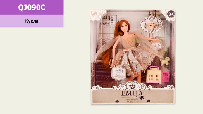 Лялька "Emily" QJ090C (48шт|2) з аксесуарами, р-р ляльки - 29 см, в кор. 28.5*6,5*32,5 см - 1