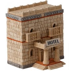 Іграшка-конструктор з міні-цеглинок "Готель" серія "Старе місто" 450 дет. - 1