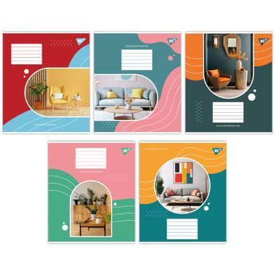 Зошит для записів Yes Your interior А5 48 аркушів клітинка - 6