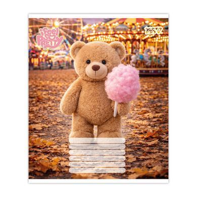 Зошит шкільний 1Вересня Bear stories А5 18 аркушів лінія - 4