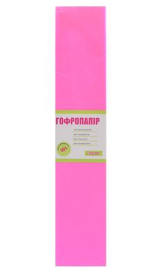 Папір гофрований 1Вересня світло-рожевий 55% (50 см * 200 см) - 1