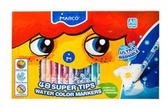 Фломастеры 48цв. Super Washable Color Markers MARCO - 1