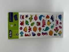 3D наліпки Морські жителі 18 см, KIDS Line - 1