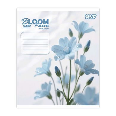 Тетрадь школьная Yes Bloom or fade А5 18 листов линия - 5