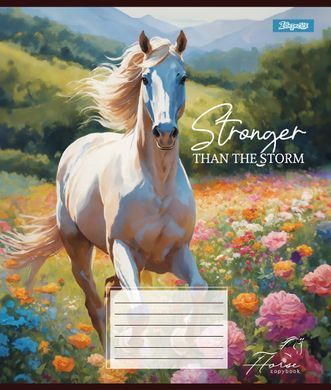 Тетрадь школьная 1B Stronger than the storm А5 12 листов косая линия - 5