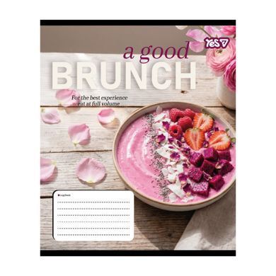 Зошит шкільний Yes Brunch А5 18 аркушів клітинка - 6