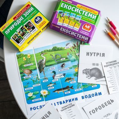 Набір карток.Природні зони - 7