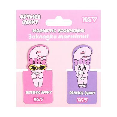 Закладки магнитные Yes Esther Bunny 2 шт высечка - 3