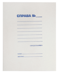 Папка - швидкозшивач "СПРАВА", JOBMAX, А4, картон 0,3 мм - 1