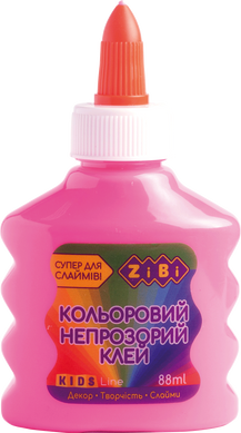 Клей (для слаймов) розовый непрозрачный на PVA-основе, 88 мл - 2