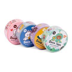Стрічка паперова самоклеюча Line Friends, 1,5cм*5м - 1
