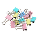 Биндер-зажим для бумаги PASTEL , 19 мм, ассорти, по 12 шт. в тубе - 3