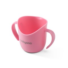 Тренувальна чашка з ручками 120мл (рожевий)/BabyOno - 1