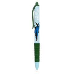 Ручка кулькова YES Месники 0,7 мм синя автоматична - 1