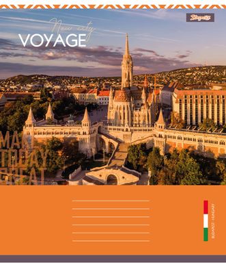 Тетрадь для записей 1В New city voyage А5 36 листов клетка - 2