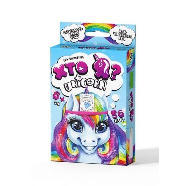 Настыльна розвиваюча гра "Хто Я Unicorn" укр Danko Toys - 1