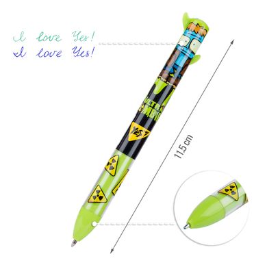 Ручка шариковая YES Zombie, 1,0 мм, 2 цветов - 2