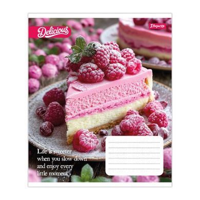 Тетрадь школьная 1Вересня Cake А5 24 листов клетка - 3
