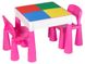 Комплект "Мамут" ( Столик+2 крісла ) Рожевий Tega Baby - 1