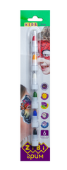 Олівці для гриму обличчя та тіла , 6 кольорів стандарт, KIDS Line - 1