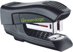 Степлер компактный GREENLOGIC MINI, пластиковый, 15л., (скобы №24/6, 26/6), ассорти - 1