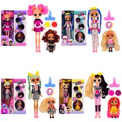 Игровой набор кукла BELA DOLLS GN5014 (72шт|2) старшая сестра 27 см + младшая (2 куклы в н-ре), 4 вида микс, в кор 22*31*6 см - 1
