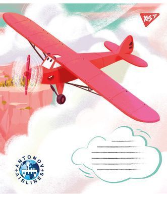 Зошит шкільний Yes Антонов А5 12 аркушів лінія - 3
