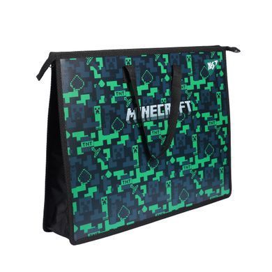 Папка портфель Yes Minecraft А3 з тканинними ручками - 2