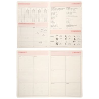 Ежедневник А5 Leo Planner недатированный "Hypnotic", мягкий, черный, 320 страниц - 5