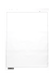 Блок паперу для фліпчартів, 64х90 см, нелінований, 10 арк., офсет 70 г/м2, карт.коробка - 1
