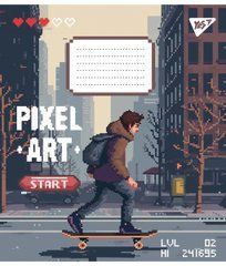 Тетрадь школьная Yes Pixel art А5 12 листов линия - 1