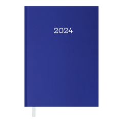 Щоденник датований 2024 MONOCHROME, A5, синій - 1