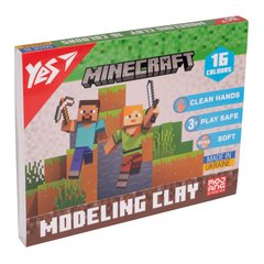 Пластилин Yes Minecraft 16 цветов 320 г - 1