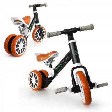 Біговел-велосипед 3 в 1 Freedom, Ecotoys, LC-V1307 Black - 4