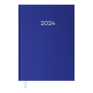 Щоденник датований 2024 MONOCHROME, A5, синій - 1