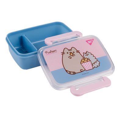 Ланч-бокс Yes Pusheen 420 мл голубо-розовый - 2