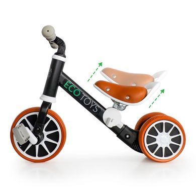 Біговел-велосипед 3 в 1 Freedom, Ecotoys, LC-V1307 Black - 6