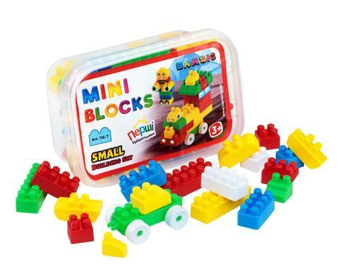 Конструктор "Mini Blocks №7" арт 116/7 , ( 50 деталей в коробочці) /Bamsic - 2