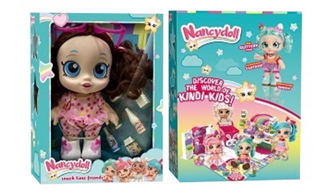 Игровой набор NANCY DOLLS NC2413 (24шт|2) кукла Jessicake Kids+пироженки в компл, 28см в кор 24,8*34*13,4см - 1
