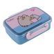 Ланч-бокс Yes Pusheen 420 мл голубо-розовый - 1