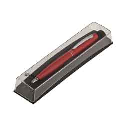 Шариковая ручка в подарочном футляре PB10, красный - 2