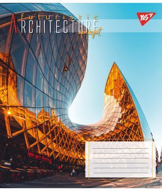 Тетрадь для записей Yes Futuristic architecture А5 48 листов линия - 2