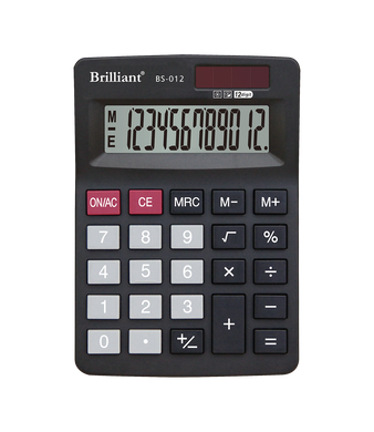 Калькулятор настольный Brilliant BS-012, 12 р - 1