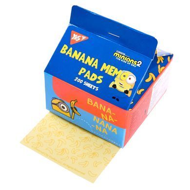 Бумага для записей YES Tetra Pak Minions 200 л., 7*7,5см - 2