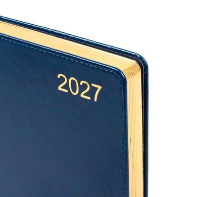 Ежедневник Leo Planner City А5 датированный 2027 твердый синий 368 страниц - 3