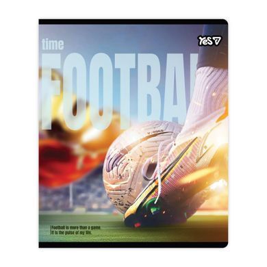 Тетрадь ученическая Yes Football А5 18 листов линия - 4