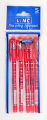Ручка шариковая LINC Т20 0,7 мм красная - 1