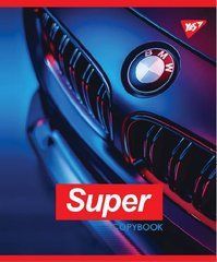 Зошит для записів А5/24 кл. YES "SUPER CAR" иридиум+УФ.спл. - 1